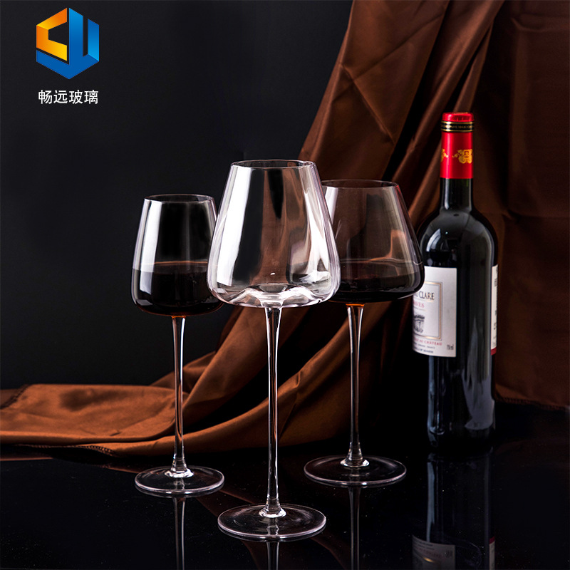 factory wholesale red wine glass crystal glasses wine glass goblet mixing glasses ins wine glass business cup