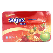 年货喜糖礼盒 瑞士糖Sugus混合水果糖 杂果软糖413g/550g铁盒礼罐