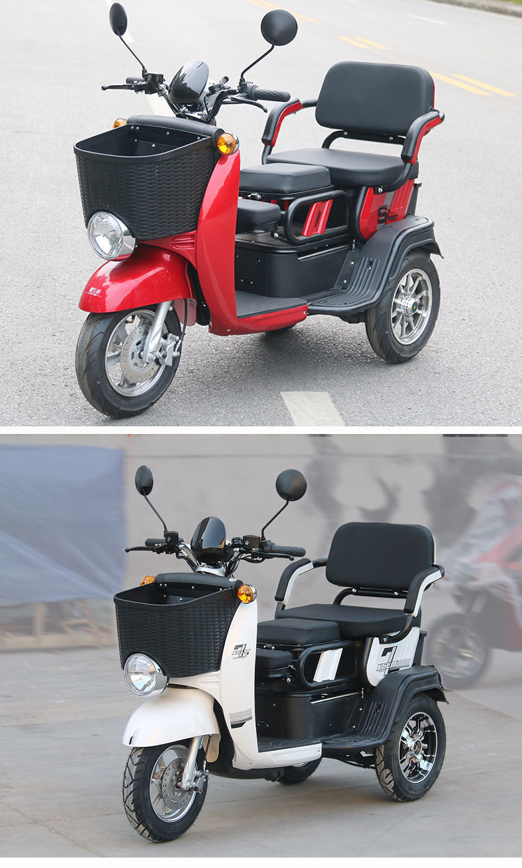 新款72v电动三轮车家用小型成人残疾人接送孩子老年代步车电三轮