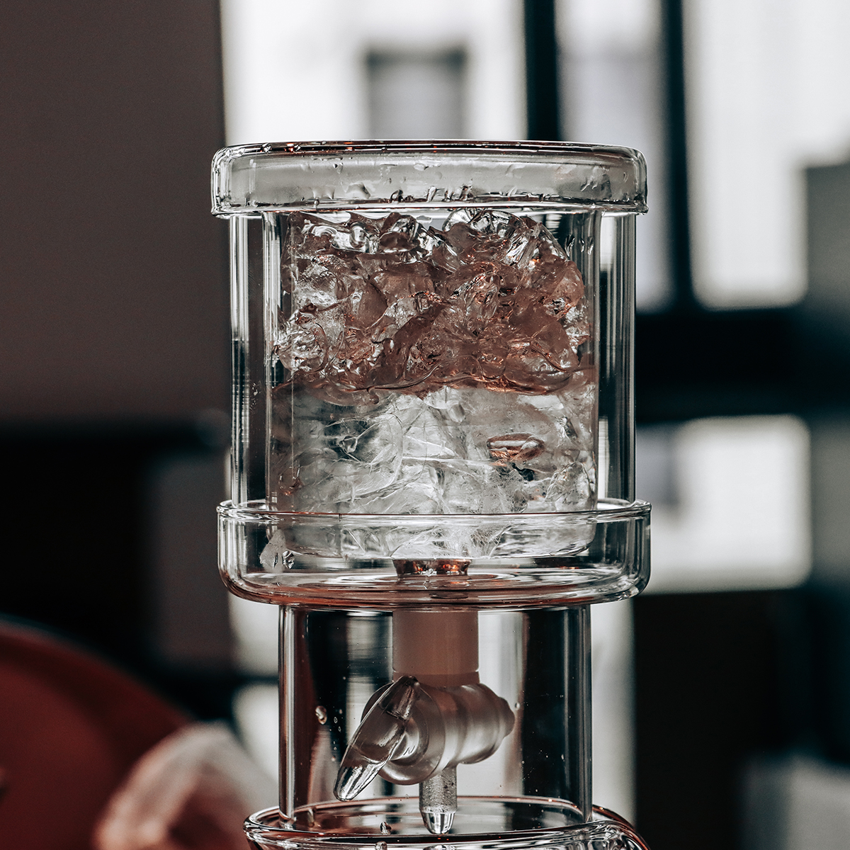 6y真空层保冷 冰滴咖啡壶家用 400ml玻璃冷萃冰滴壶 1-2人份冷萃