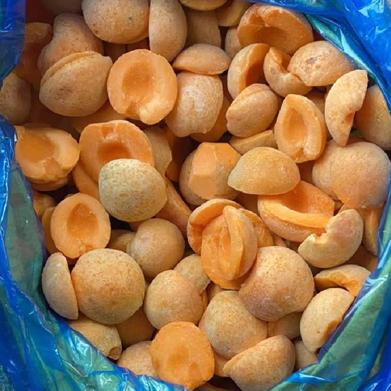 速冻杏瓣 冷冻杏丁 金太阳杏瓣 果脯原料