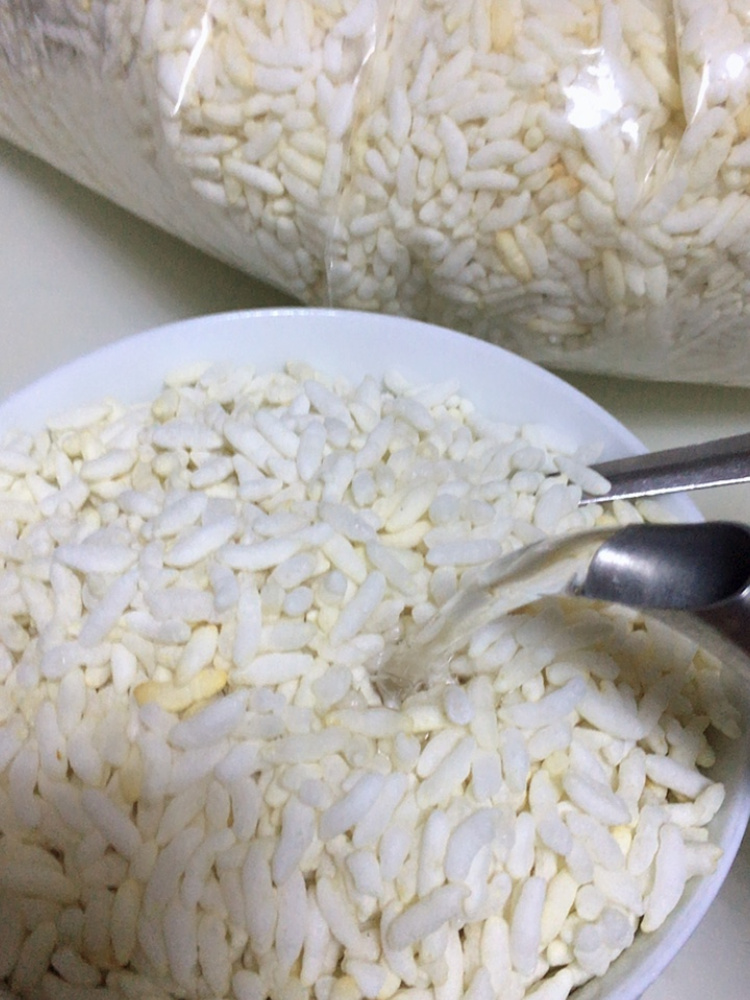 湖北炒米小包装天门农家手工原味小零食散装米花老式阴米泡即食