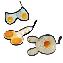 跨境FunnyEgg Fryer不锈钢煎蛋器鸡蛋创意搞怪制作模具不粘煎蛋圈