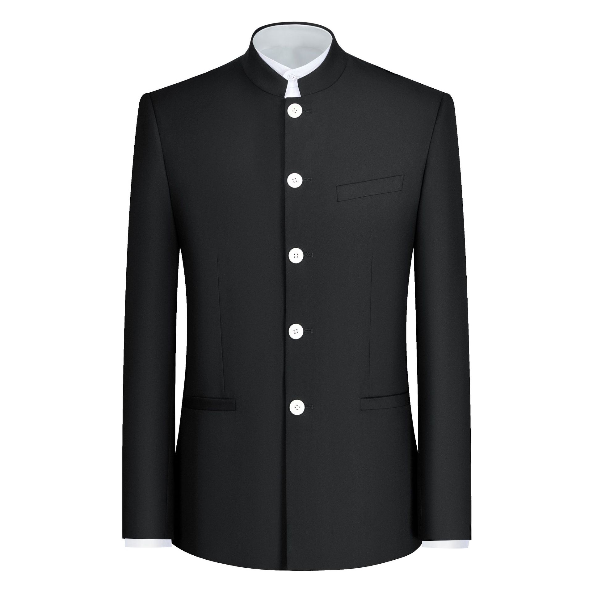 中山装休闲青年