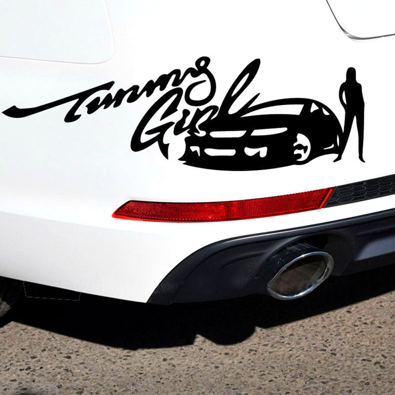 汽车贴纸车身轮眉保险杠改装划痕遮挡装饰遮盖创意个性灯眉车尾贴