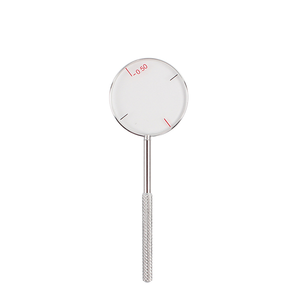 交叉圆柱镜配镜工具柱镜眼睛散光镜片验光插片25度或50柱镜镜片箱