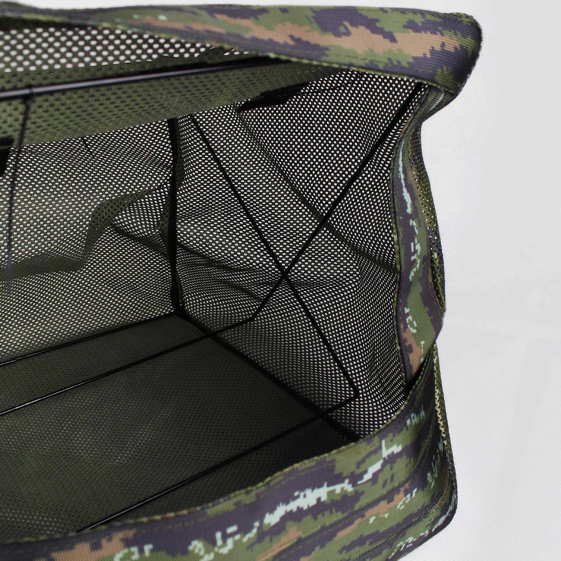 少伯迷彩靶箱加厚护甲耐打加固消音布练习弹射击靶折叠式靶箱