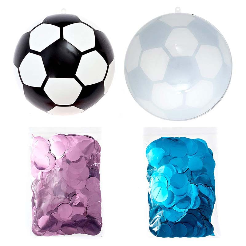 Cross-Border in Stock Gender Reveal Birthday Party Decoration Supplies Gender Reveal Football Suit Wholesale