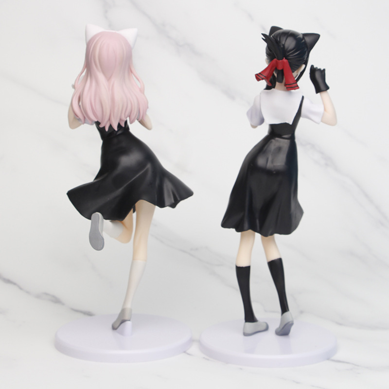 四宫辉夜手办2款辉夜大小姐 藤原千花猫耳模型手办摆件玩偶公仔