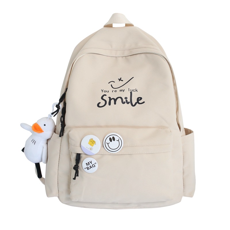 Trendy Backpack School Bag Fashion Men's and Women's Backpack Student Female Class Backpack Boys and Girls Backpack