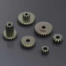 金属齿轮 通用 可调节 粉末冶金 小额批发 波箱玩具齿轮