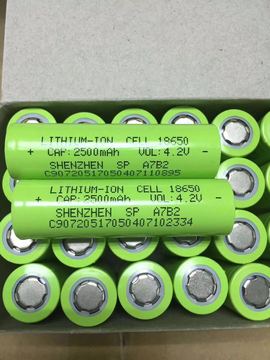 18650全新a品足容2500mah充电宝 电子储能设备电池厂锂电池否1865