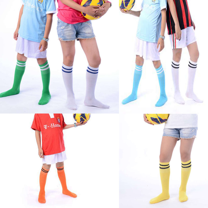 Children Thick Towel Bottom Soccer Socks Student Male and Female Non-Slip Anti-Sweat over the Knee Stockings Exercise Towel Soccer Socks