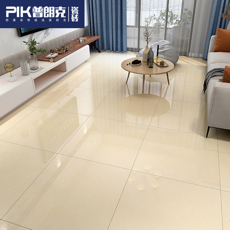 玻化砖地砖800x800瓷砖客厅白聚晶普拉提工程自建房地板砖抛光砖