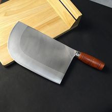 不锈钢猪肉猪油刀商用屠宰分割切肉片刀烧腊肉店专用刀具