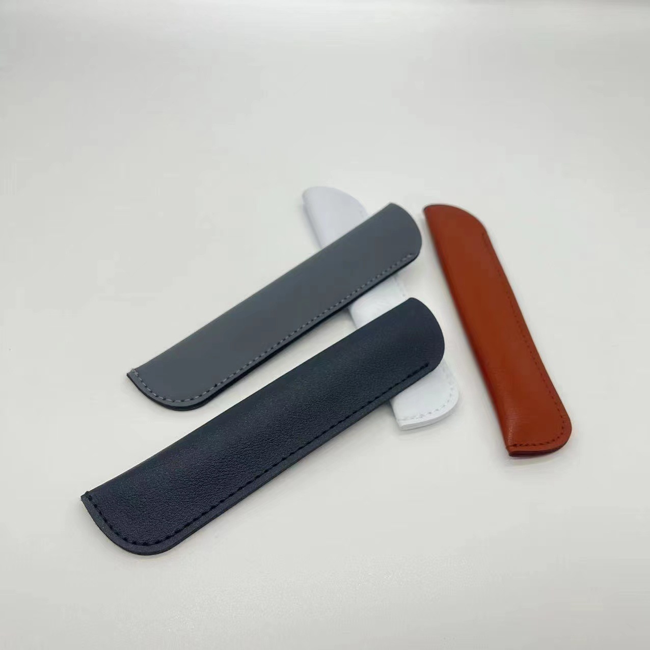 ipad电容笔保护套苹果平板电容笔保护套笔套二代笔套皮革笔套