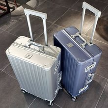 漫游全铝镁合金行李箱男女24铝框万向轮拉杆箱20寸登机小旅行箱子