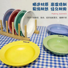 韩国Bridge飞碟宠物碗猫食盆猫狗碗用品陶瓷优质狗粮碗不黑下巴