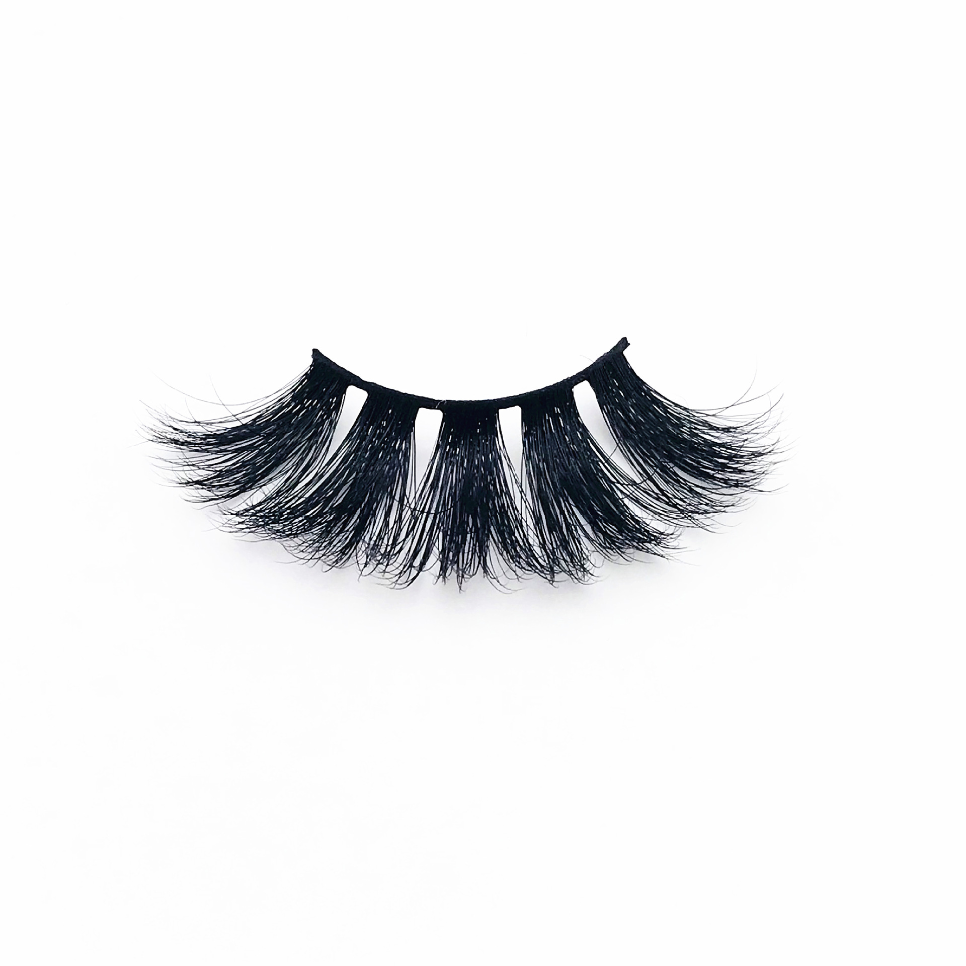 False Eyelashes New 25mm Mink Hair Extended Version European and American Touch Glue Thick 3 Pairs Pack Multiple Options