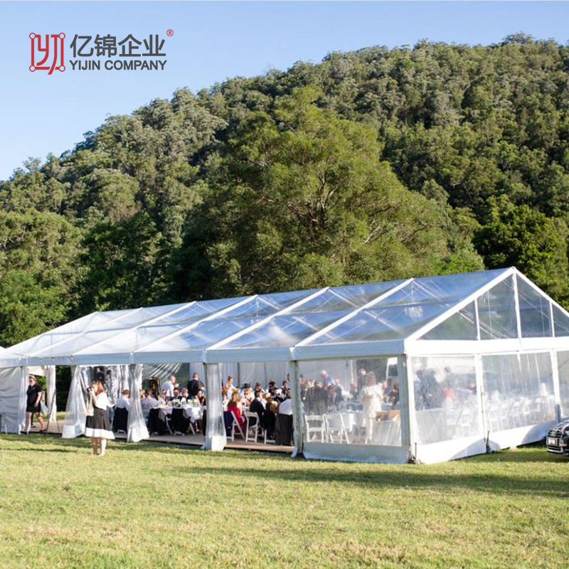 定制大型户外婚庆婚礼篷房 酒席移动铝合金帐篷 透明欧式婚宴蓬房