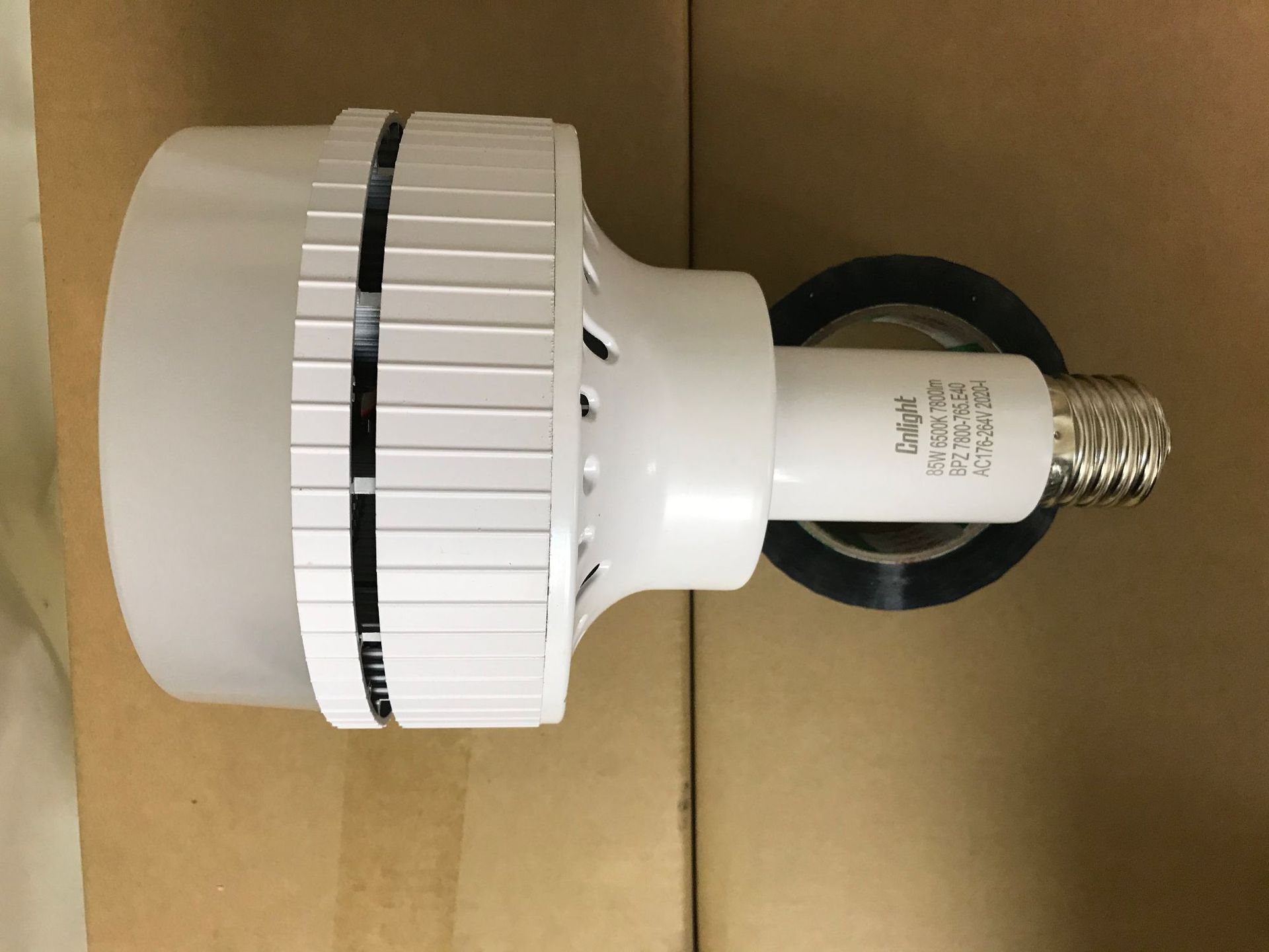 雪莱特led球泡火炬泡65w85w大功率电灯泡车间仓库工矿灯e40球泡灯