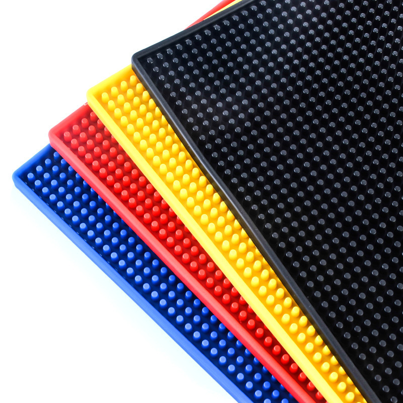 杯子沥水垫餐桌器具硅胶隔热垫奶茶店调酒器软橡胶咖啡吧厨房控水