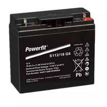 Powerfit蓄电池 S512/18 GNB铅酸免维护电池12V17AH ups电源 直流