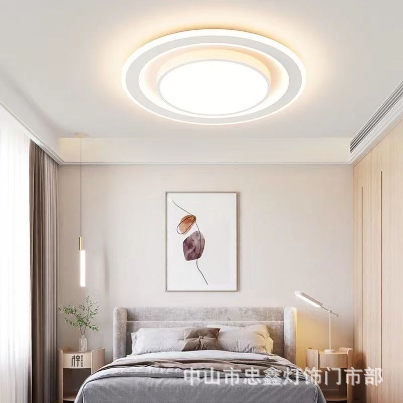 New Living Room Led Rectangular Ceiling Lamp Office Bedroom Dining Room Modern Simple Ultra-Thin Atmospheric Lamp Factory