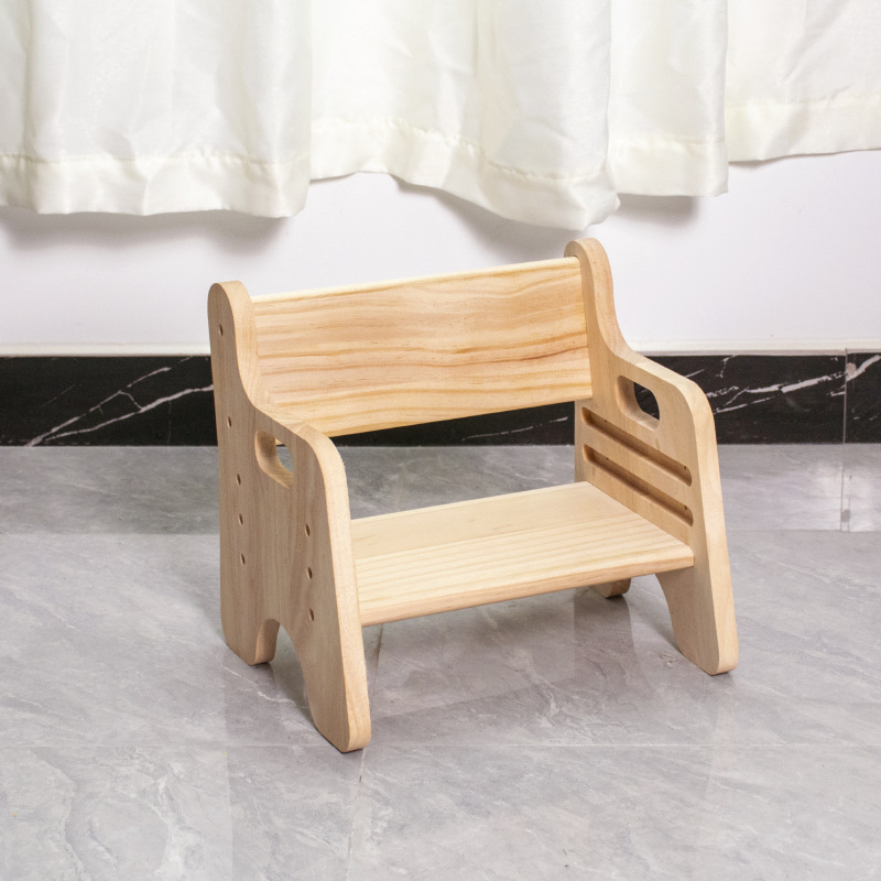 新款木质儿童凳幼儿园座椅儿童椅松木带扶手凳子儿童小椅子-阿里巴巴