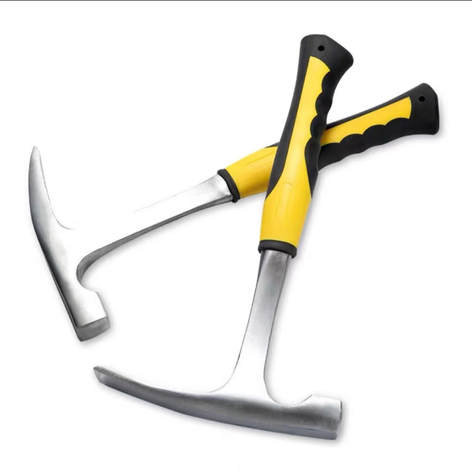 地质勘查锤鸭嘴锤地矿勘察工具检查锤勘探箭头锤考古锤连体锤批发