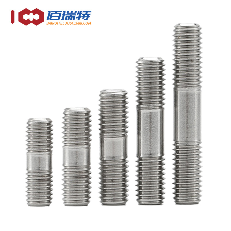 Promotion 304 Stainless Steel Stud Stud Docking Screw Two-Head Screw Gb901 Screw Rod Teething Bar ..