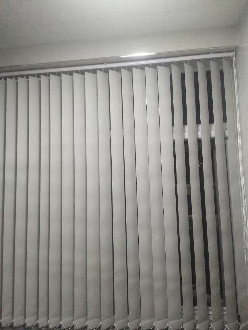 百叶窗帘竖百叶垂直帘办公室客厅卧室落地窗遮阳深圳上门安装