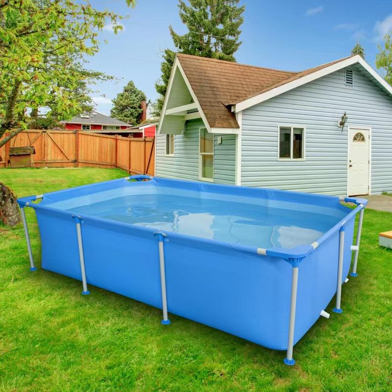 可拆装户外庭院家用支架游泳池 落地养鱼钓鱼戏水池