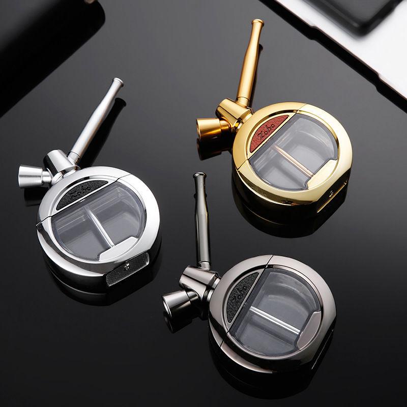 水烟壶烟斗微孔双重过滤烟壶男女士粗中细烟三用烟壶