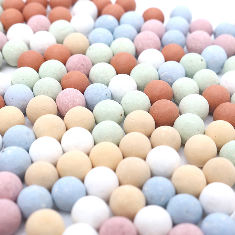 彩色陶粒花用垫底铺面盆栽透气水培花卉多肉量大优惠种花陶土粒球