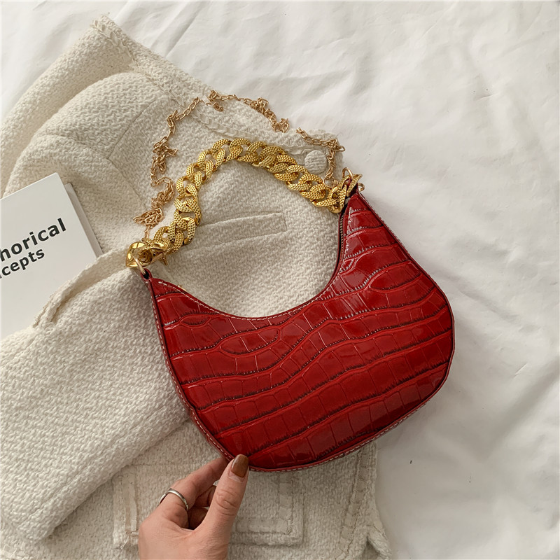 French Leisure Design Simple and Popular Western Style One Shoulder Bag Female 2021 New Fashion Fashion Trending Underarm Bag