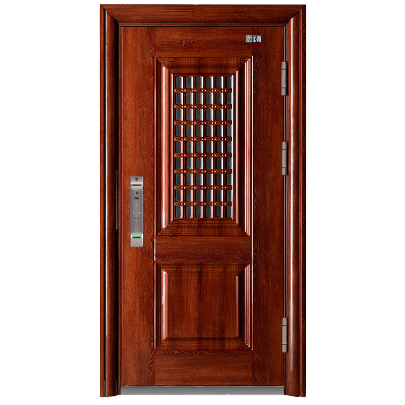 防盗门门家用甲级通风窗进户门入户子母门中门钢质门