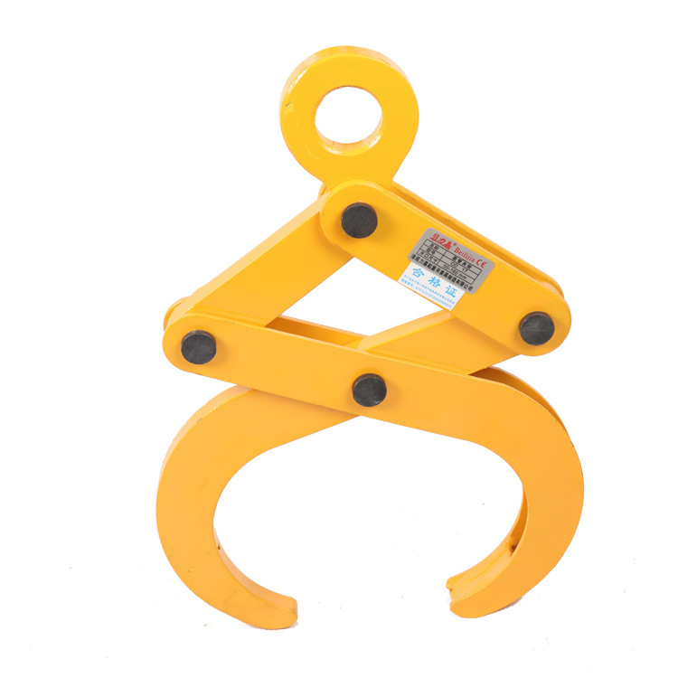 钩子起吊吊车吊具钢夹吊装吊钩工厂铁管夹起重吊钳挂钩承重车间