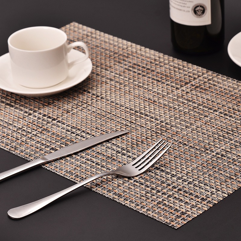 Western Placemat Pad PVC Insulation Dinning Table Placemat