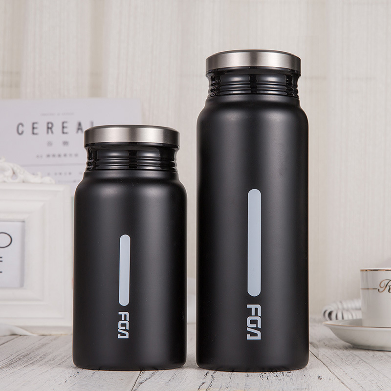 富光304不锈钢800ml大容量保温杯男女学生便携水杯创意批发印字