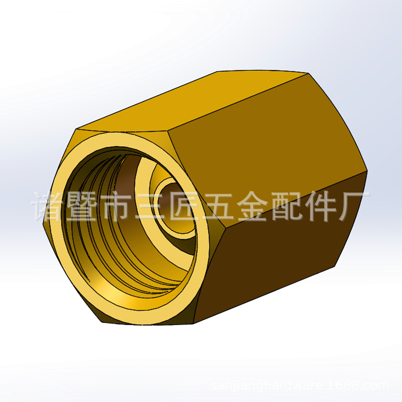 生产制动管路活接头3/16刹车油管接头  brake line unions 3/8-24