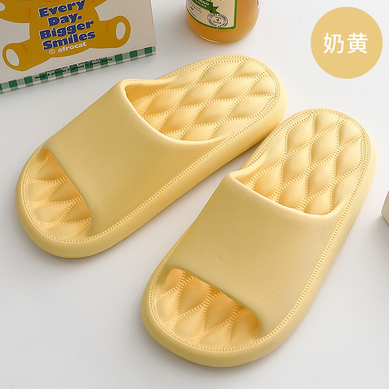 Eva Slippers Men's Wholesale Summer plus Size Bathroom Bath Non-Slip Thick Bottom Indoor Home Shit Feeling Slippers Women