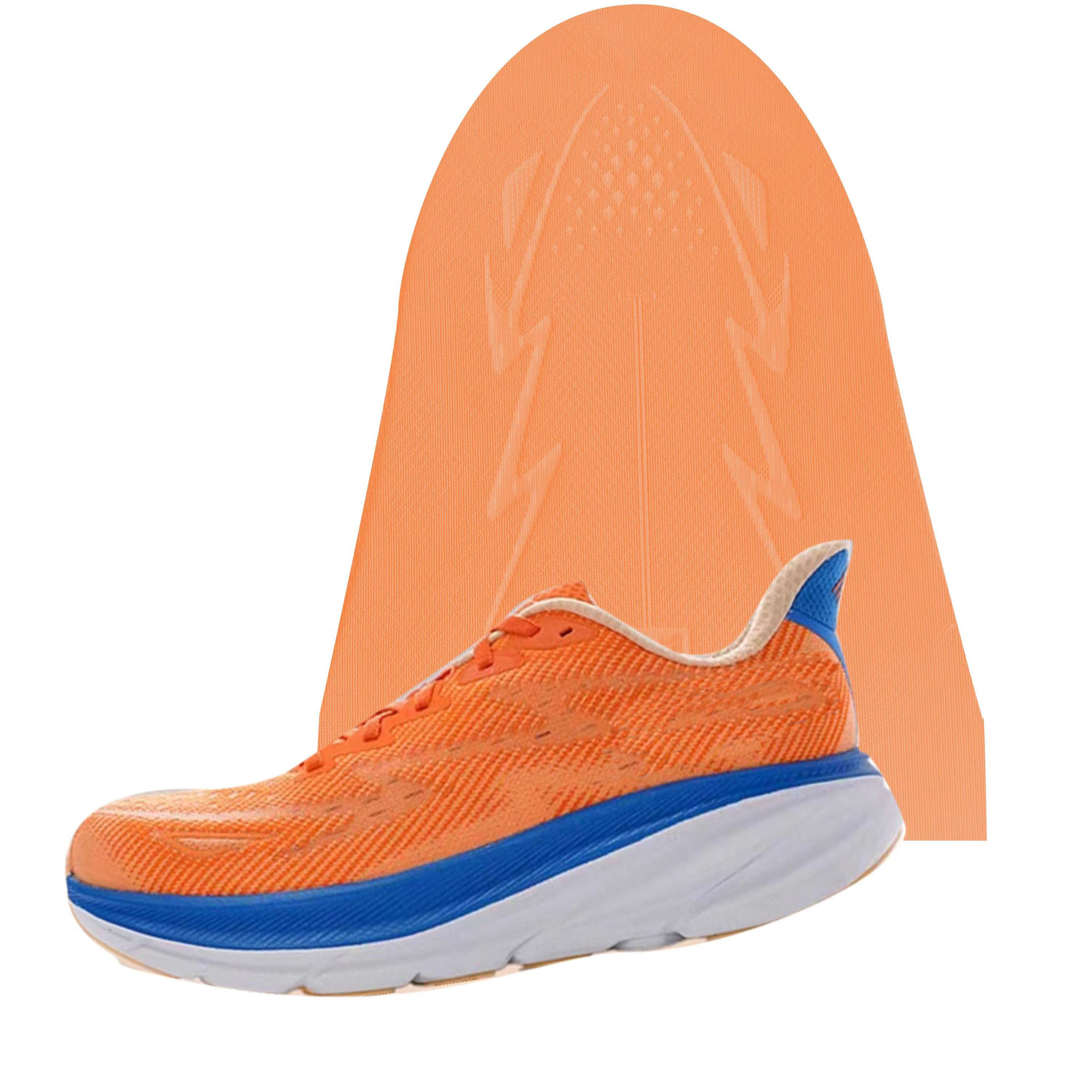 hoka克里夫顿9双贾卡鞋面 鞋型贾卡开发 鞋面双贾卡 纱架贾卡布料