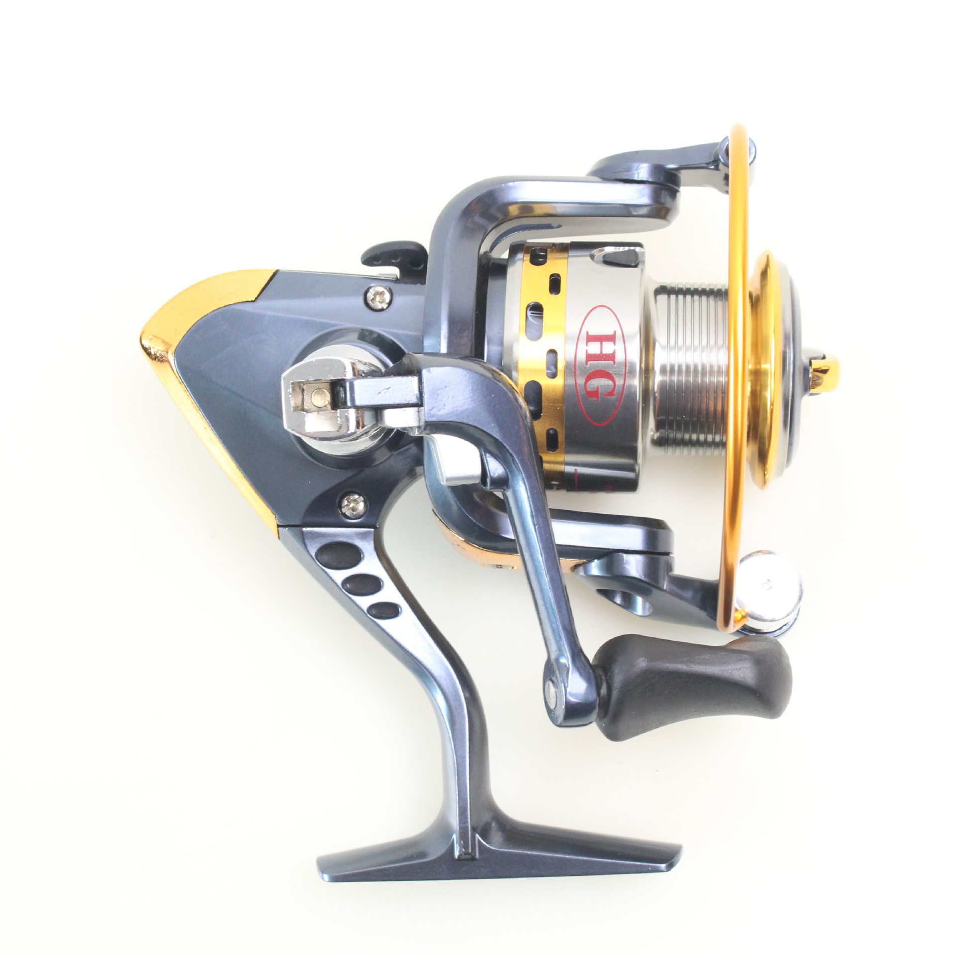 鱼轮幽兰金属鱼线轮海杆渔轮海竿7轴承金属头