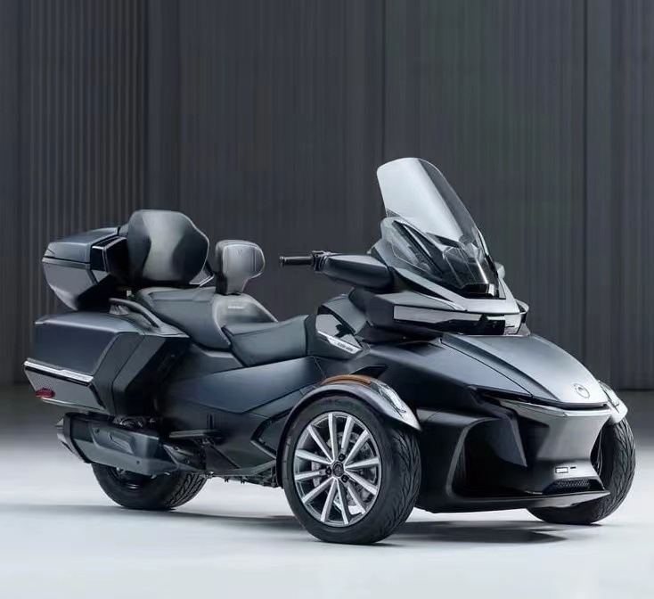 进口brtp庞巴迪f3边偏倒三轮沙滩越野大排量250巡航踏板摩托跑车