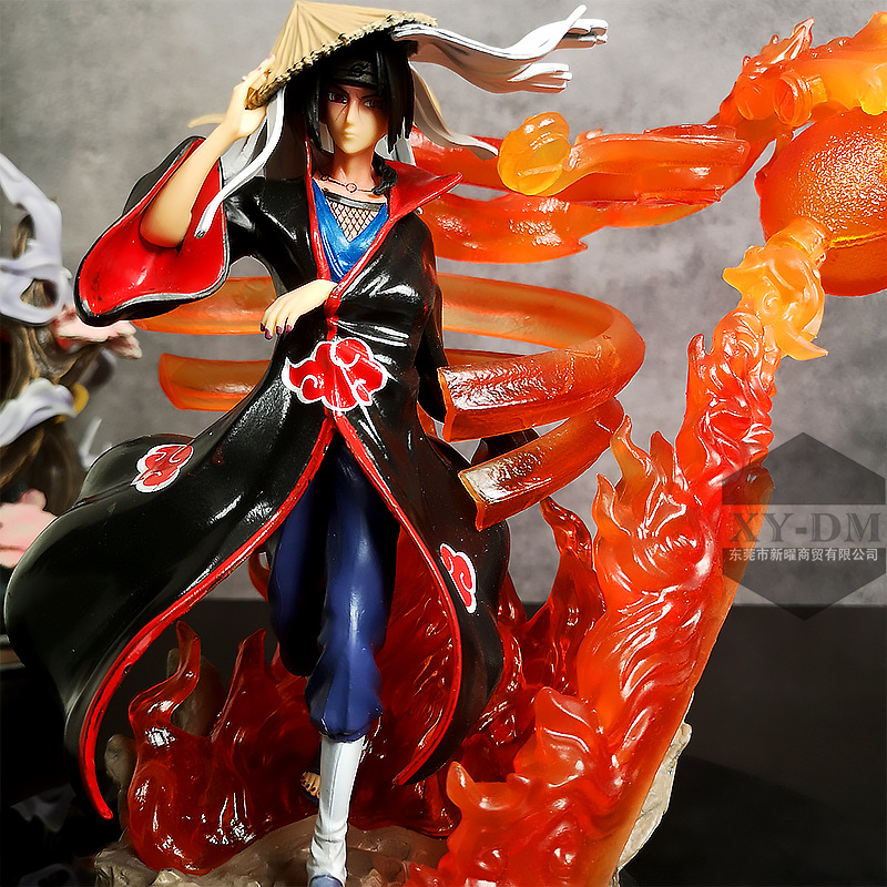 超大号cs鼬手办gk火影忍者动漫晓组织宇智波鼬可发光模型摆件批发