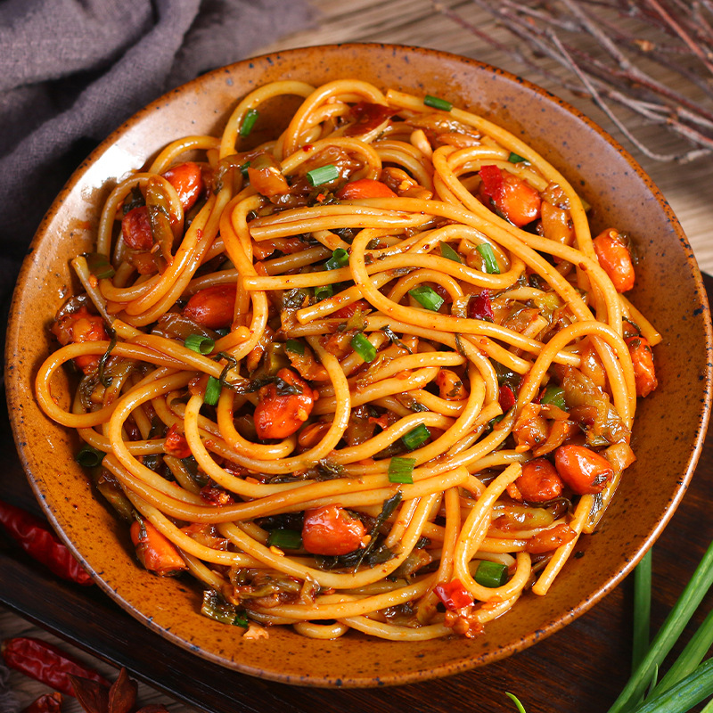 9成交36件绵阳米粉油茶四川米线牛肉肥肠鸡汤清红对浇红油细米粉早餐