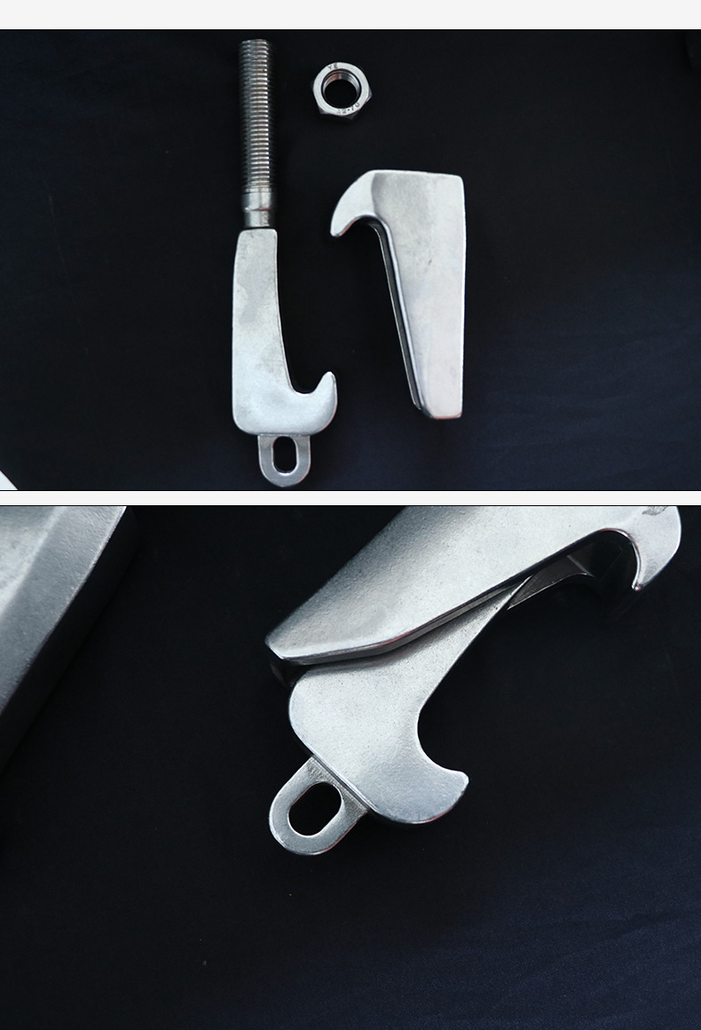 反应釜卡子批发304不锈钢罐卡m12搪玻璃m20搪瓷反应釜 不锈钢罐卡