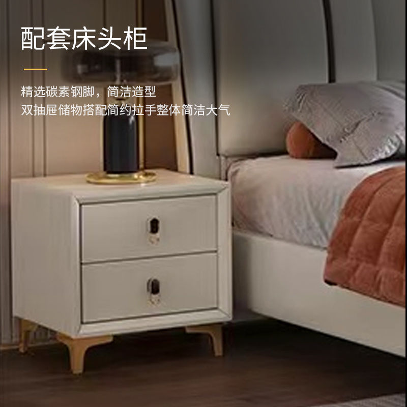 8米现代简约1.5米婚床主卧大床皮艺床-阿里巴巴