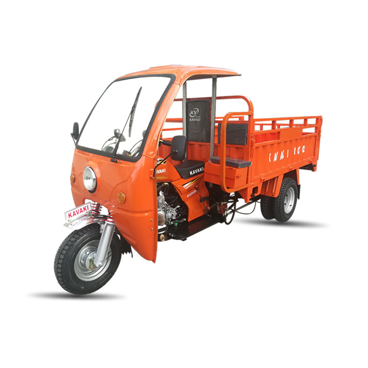 kavaki带驾驶员挡雨棚250cc力帆水冷自卸后双轮载货摩托车